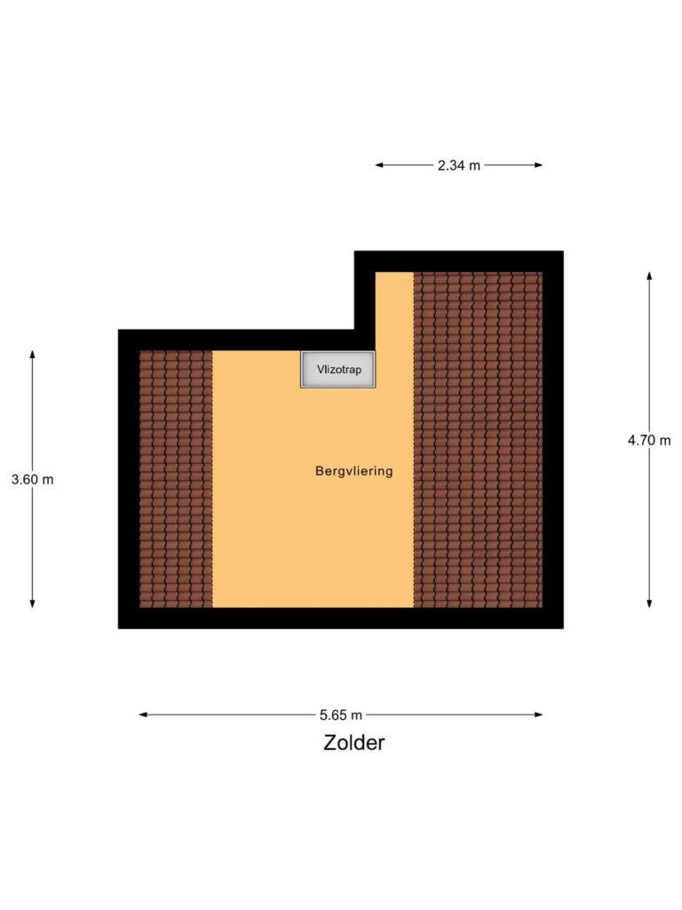 Bodegraven – Boterbloem 20 – Plattegrond 5