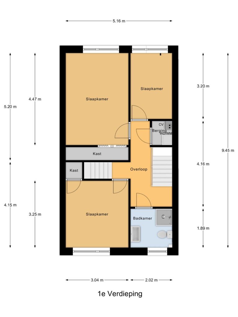 Alphen aan den Rijn – Schouw 7 – Plattegrond 4