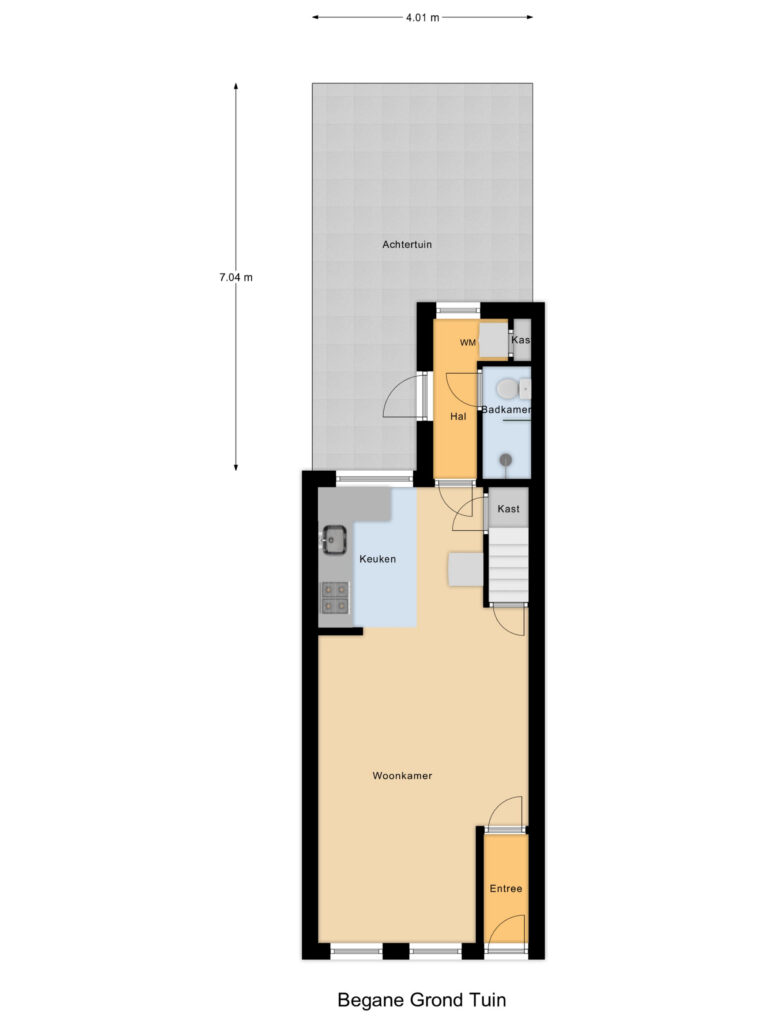 Gouda – P.C. Bothstraat 68 – Plattegrond 3
