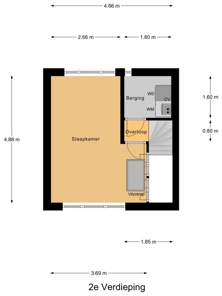 Gouda – Ida Hoeve 41 – Plattegrond 2