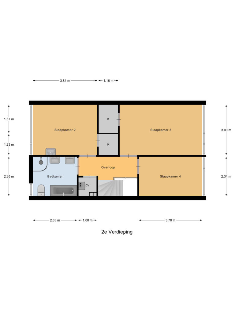 Reeuwijk – ’t Kerkestuk 109 – Plattegrond 4
