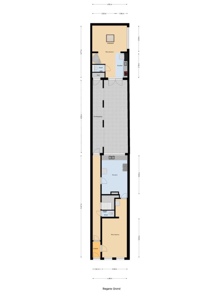 Gouda – Hoge Gouwe 137 – Plattegrond 2