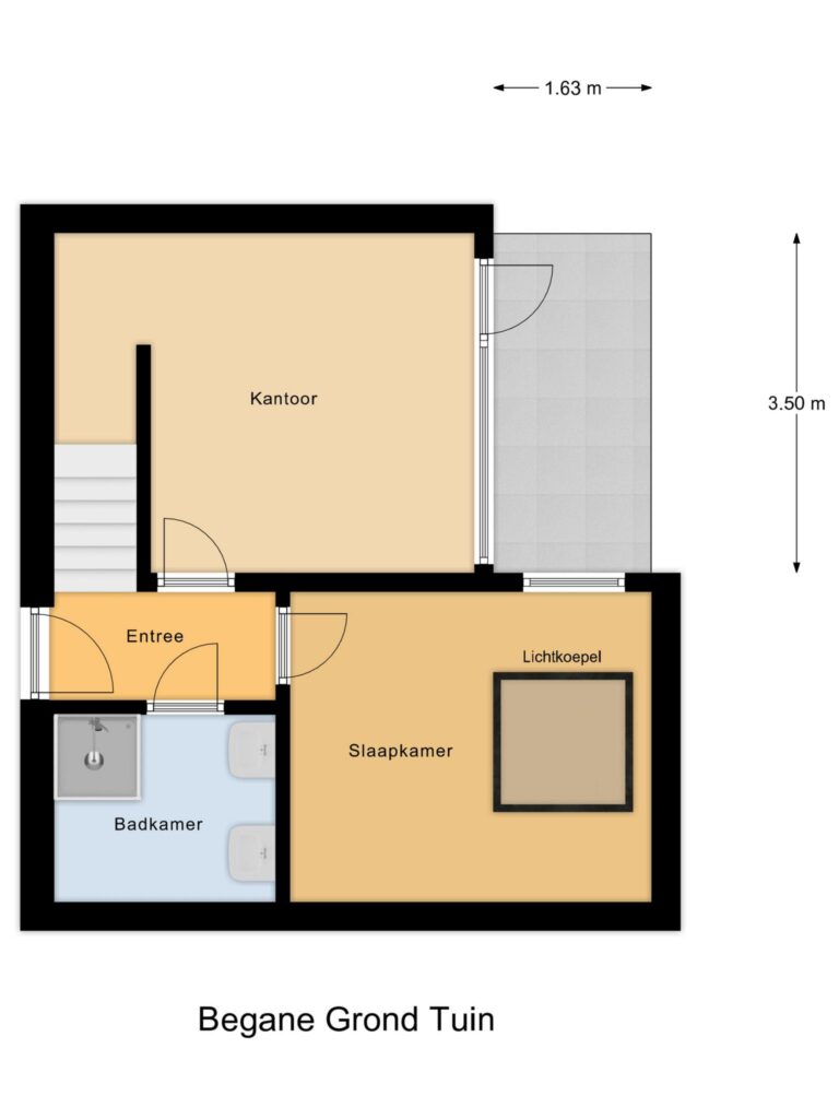 Gouda – Oosthaven 17c – Plattegrond 2