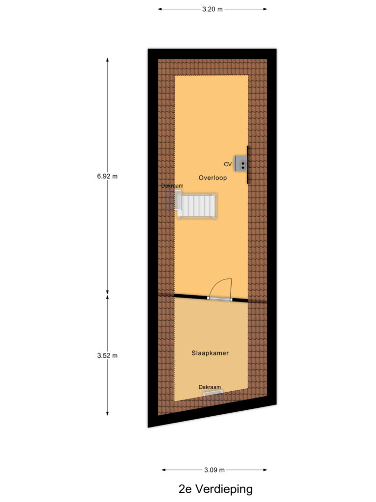 Gouda – Raam 262 – Plattegrond