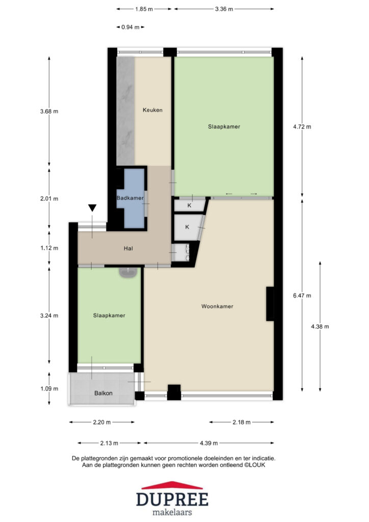 Rotterdam – Schiedamsedijk 78C – Plattegrond 2