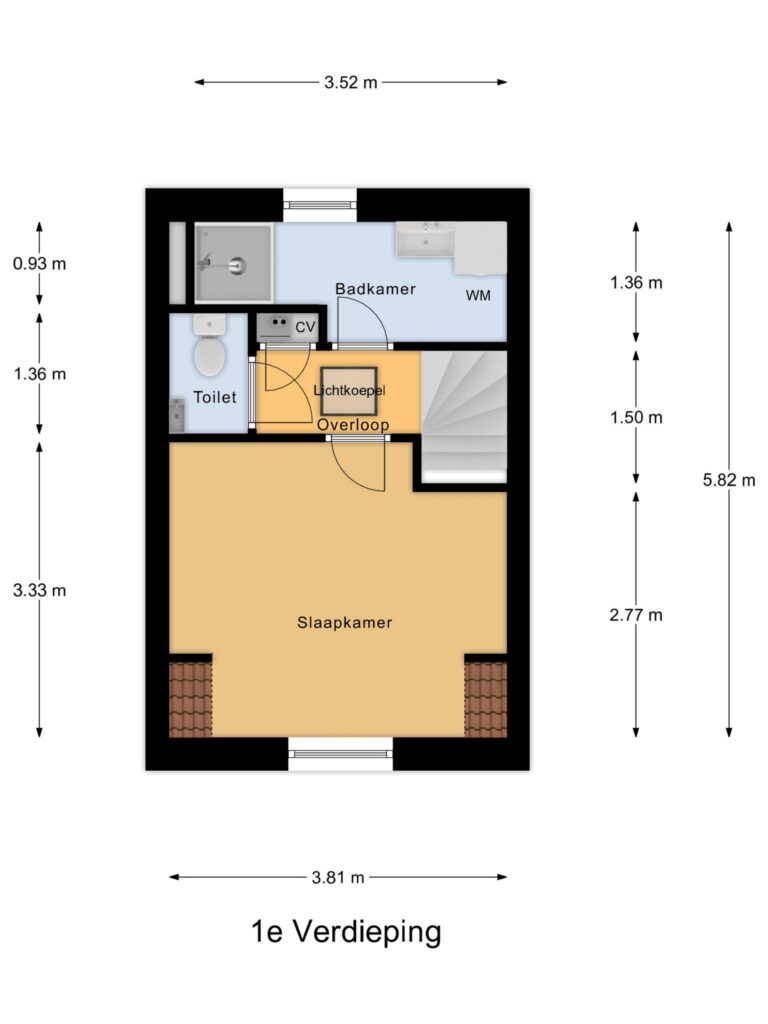 Gouda – Looierspoort 11 – Plattegrond 4