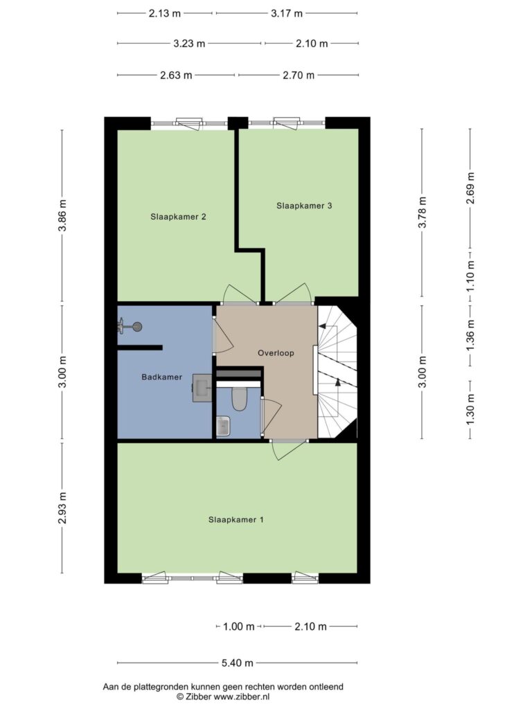 Waddinxveen – Notenhout 55 – Plattegrond 4