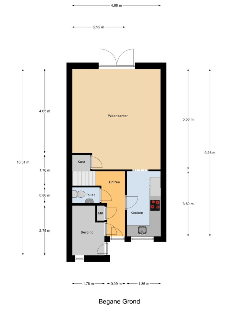 Waddinxveen – Linzenakker 4 – Plattegrond 2