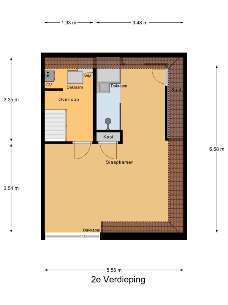Gouda – Ridder van Catsweg 79 – Plattegrond 4