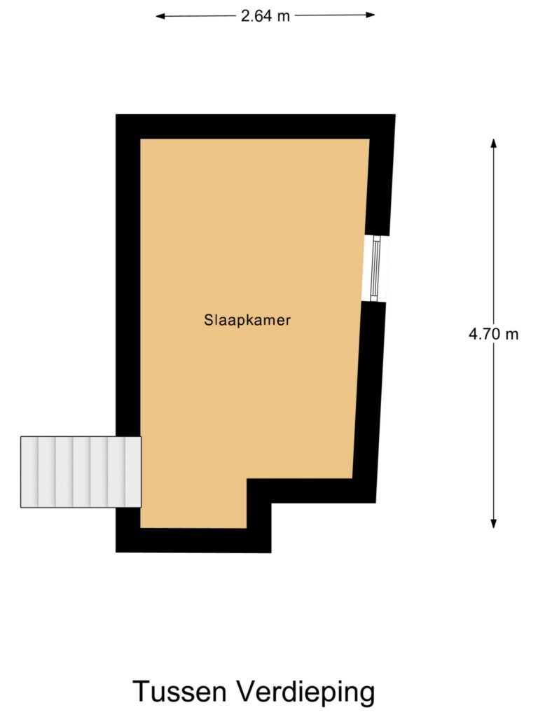 Gouda – Peperstraat 29b – Plattegrond 3