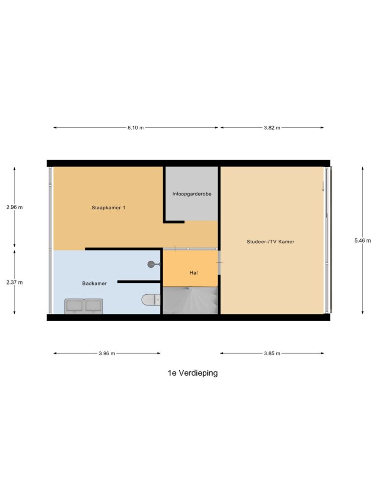 Reeuwijk – ’t Kerkestuk 5 – Plattegrond 3