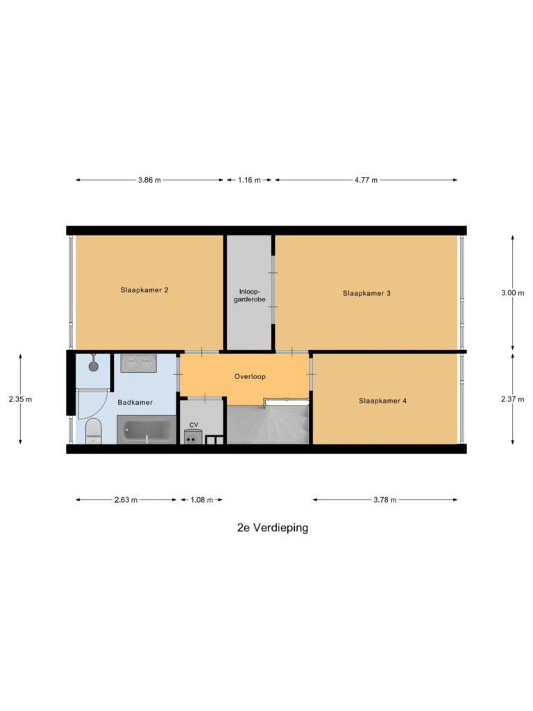 Reeuwijk – ’t Kerkestuk 5 – Plattegrond 4