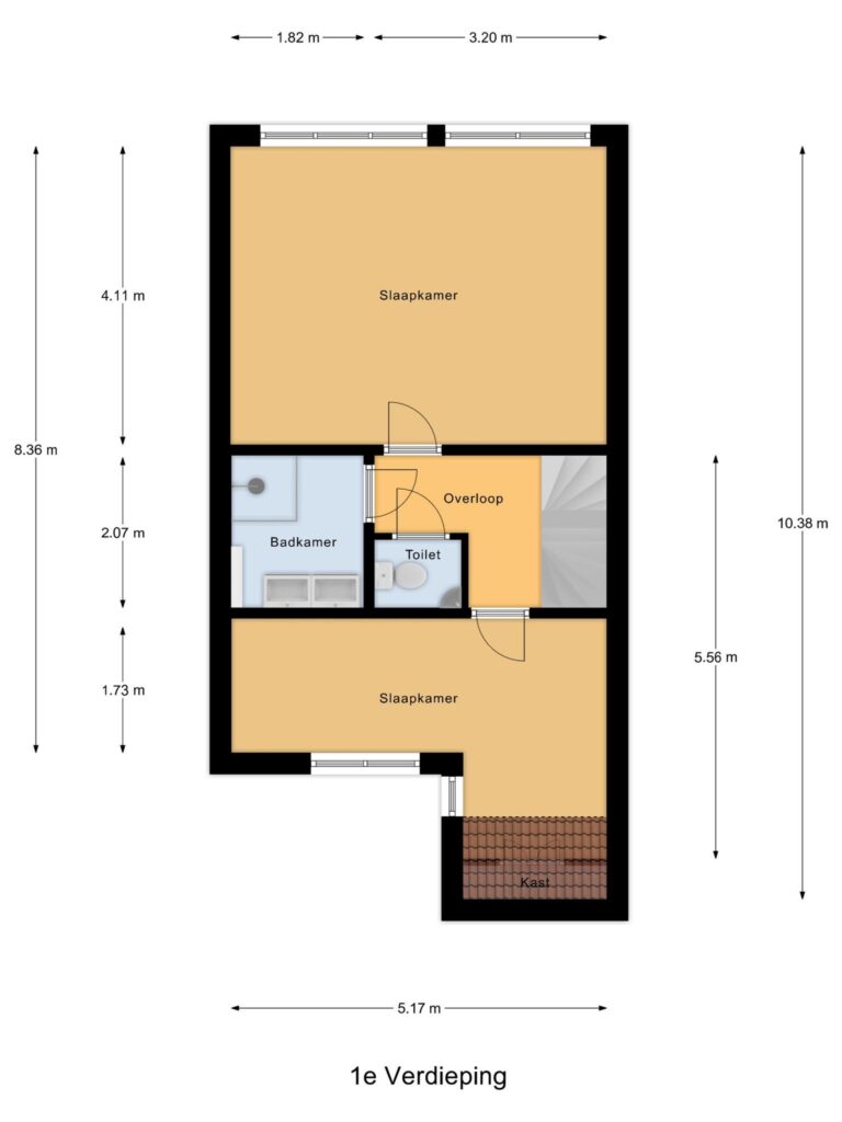 Gouda – Molenmeesterslag 89 – Plattegrond 4