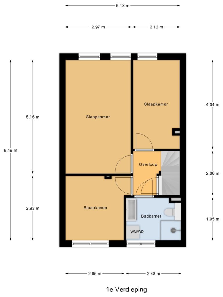 Gouda – Pluutwerf 22 – Plattegrond 3