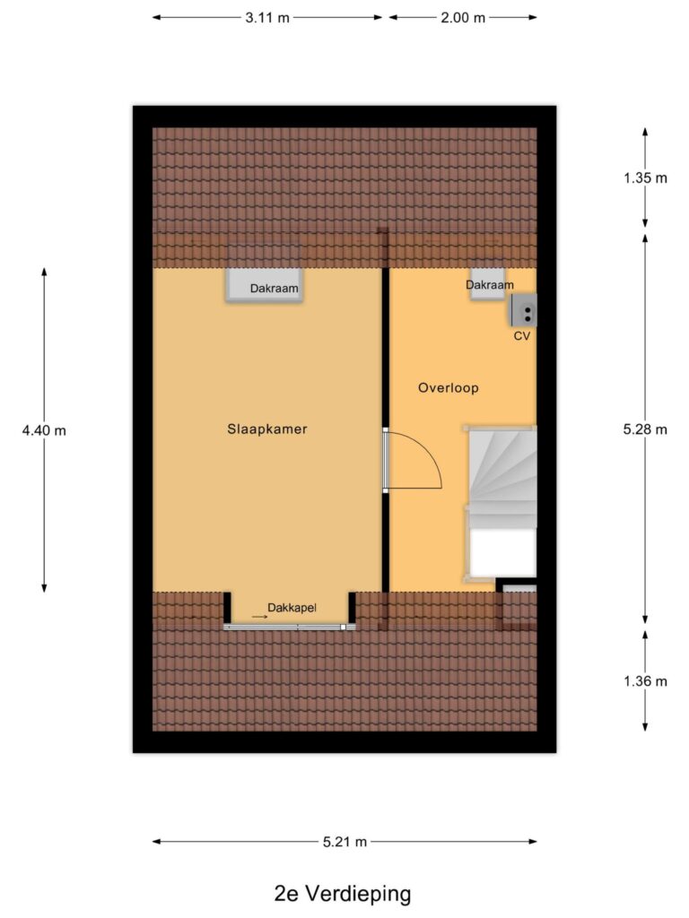 Gouda – Pluutwerf 22 – Plattegrond 5