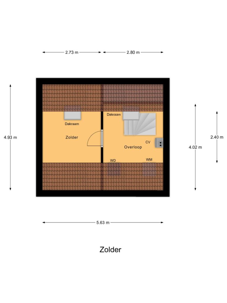 Reeuwijk – Alys Ambacht 7 – Plattegrond 3
