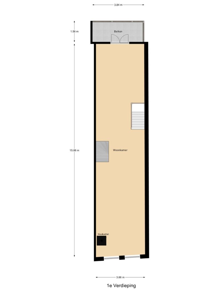 Gouda – Westhaven 15 – Plattegrond 3