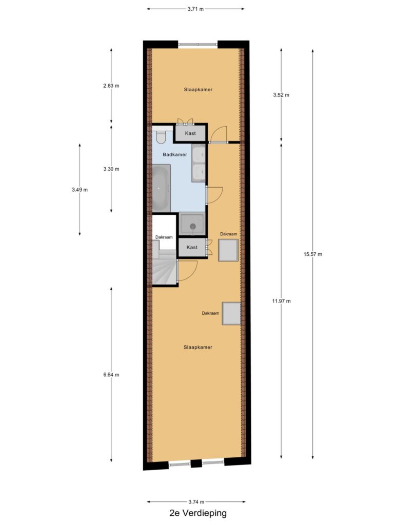 Gouda – Westhaven 15 – Plattegrond 4
