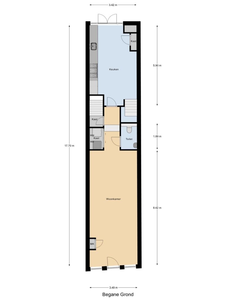 Gouda – Westhaven 15 – Plattegrond 2