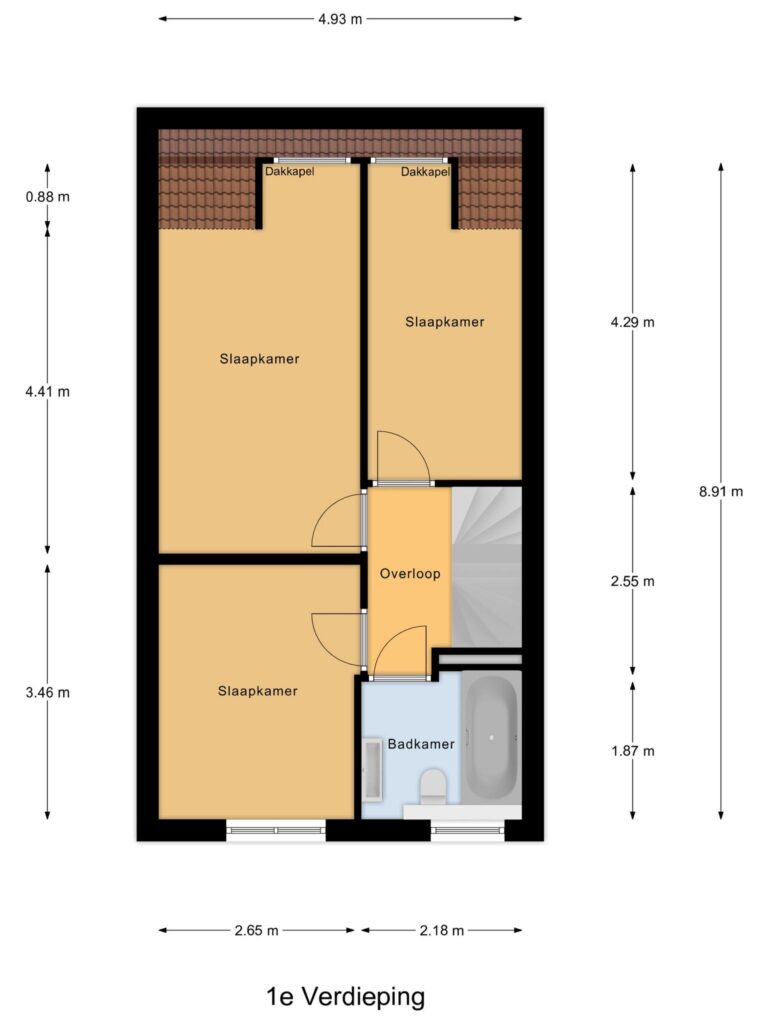 Waddinxveen – Spui 20 – Plattegrond 3