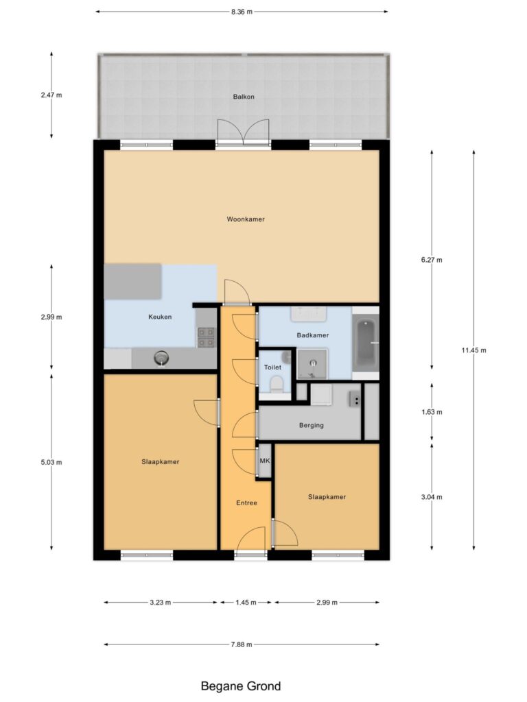 Krimpen aan den IJssel – Fort Asperen 27 – Plattegrond 2