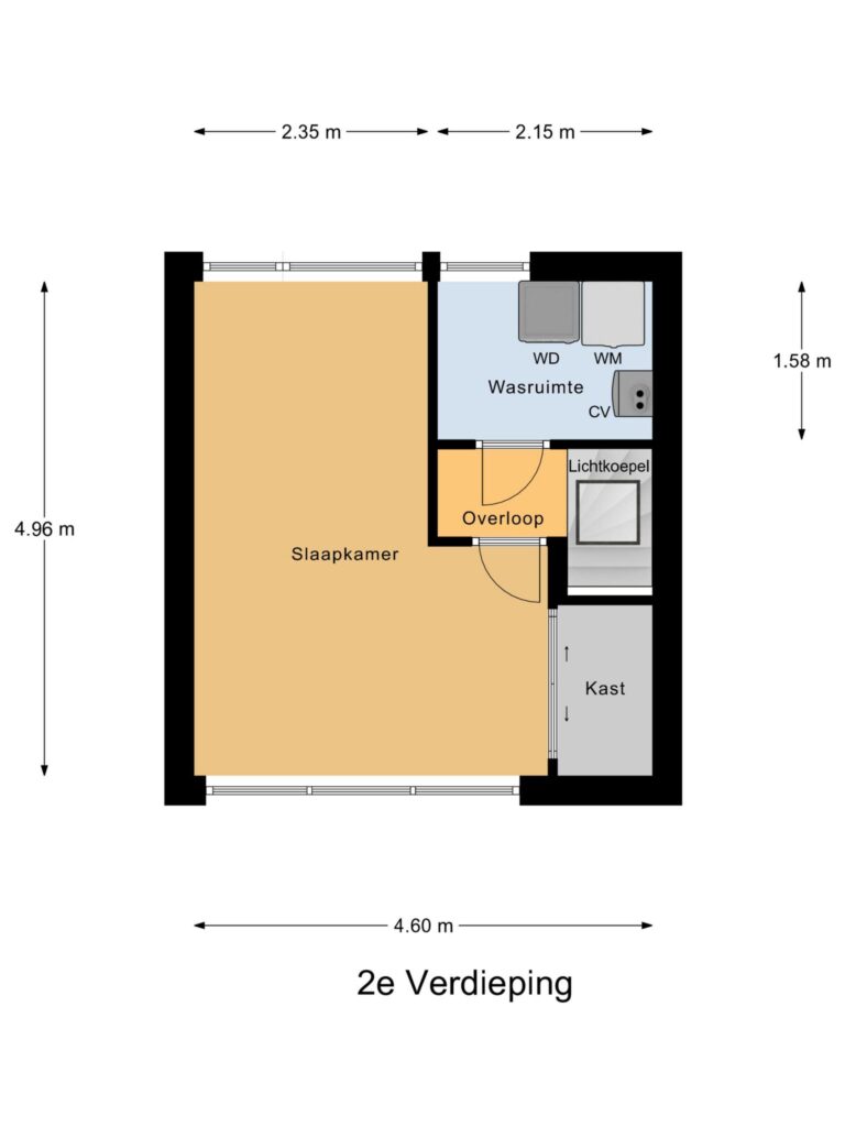Gouda – Geertruida Hoeve 39 – Plattegrond 3
