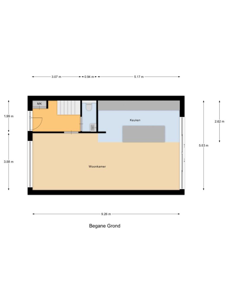 Reeuwijk – Anne Frankstraat 7 – Plattegrond 2