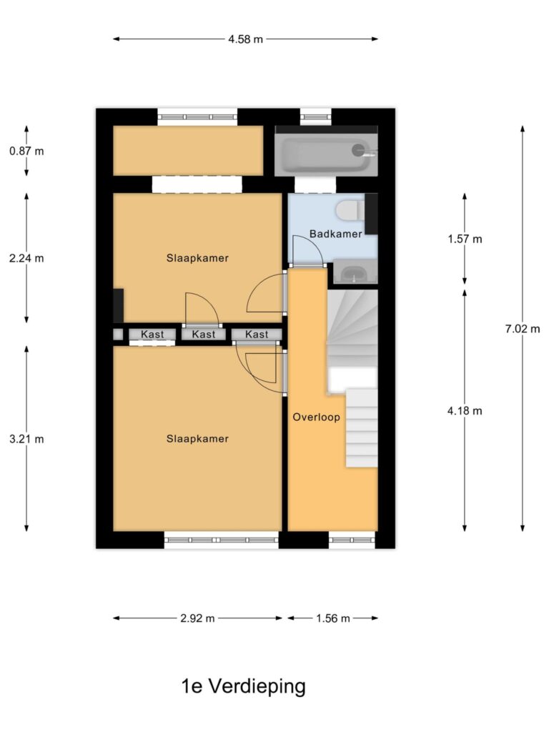 Gouda – Karekietstraat 31 – Plattegrond 2