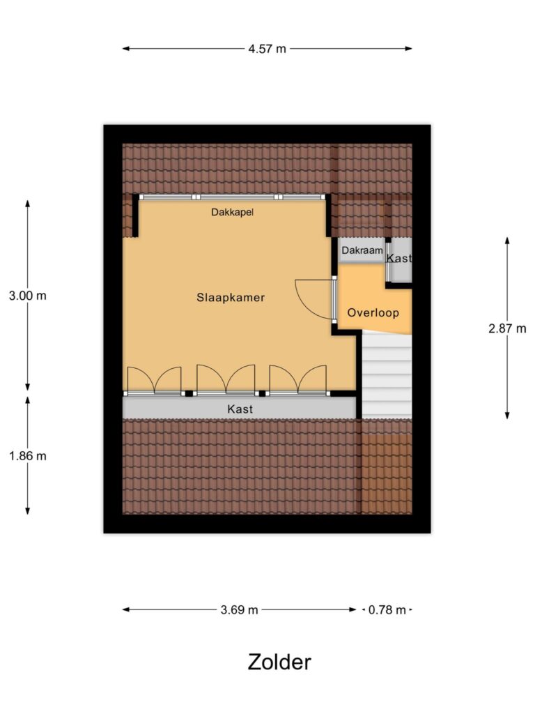 Gouda – Karekietstraat 31 – Plattegrond 4