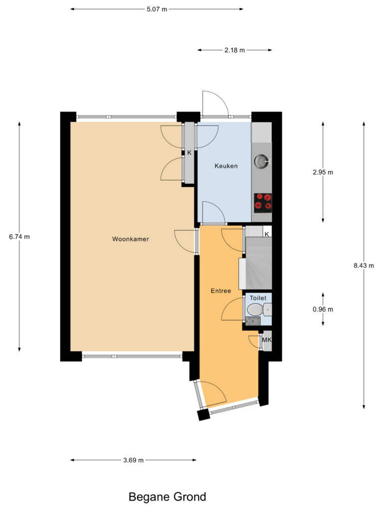 Zoetermeer – Frans Halsstraat 48 – Plattegrond 5