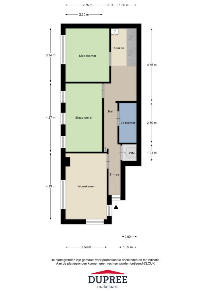 Rotterdam – Zweedsestraat 185B – Plattegrond 2