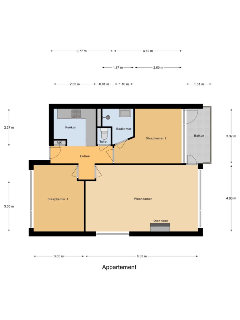 Reeuwijk – Bunchestraat 22 – Plattegrond 2