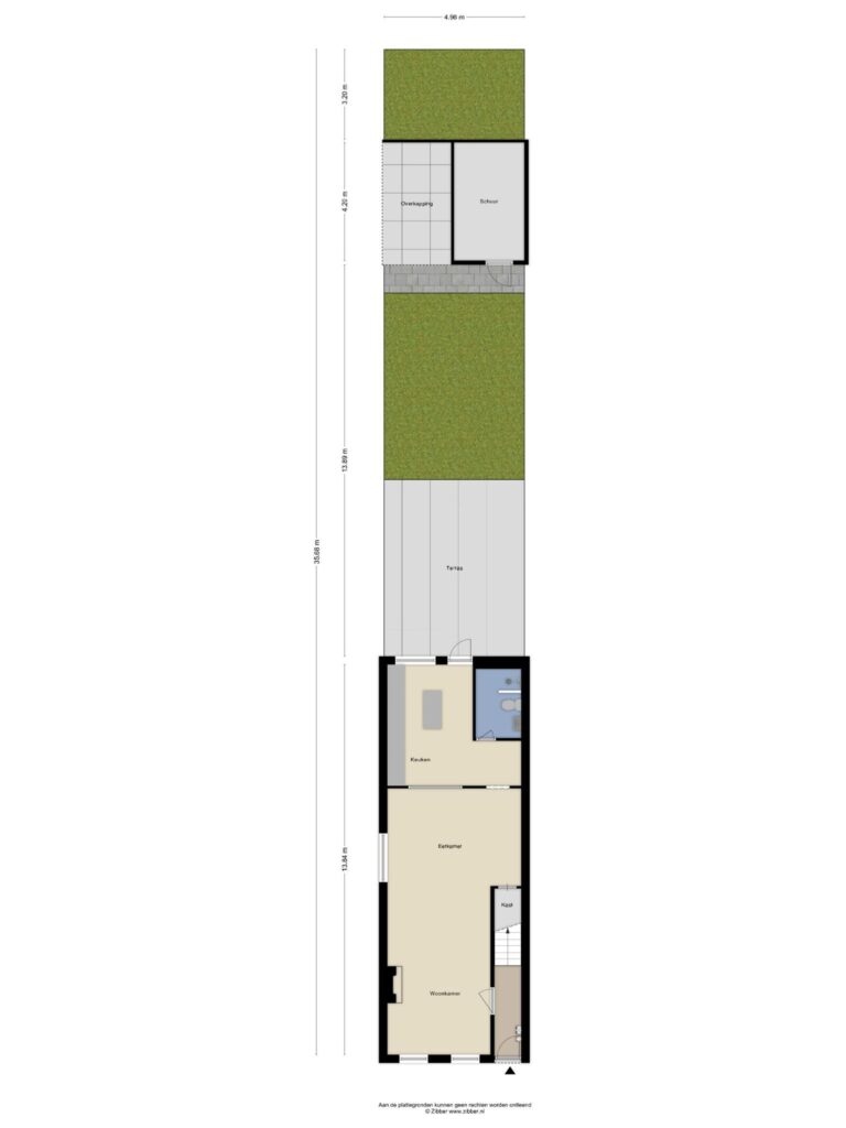 Waddinxveen – Zuidkade 218 – Plattegrond 3