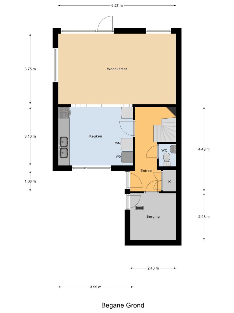 Boskoop – Zwaluwplein 5 – Plattegrond 5