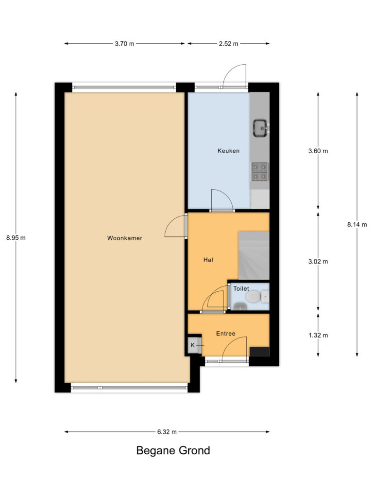 Gouda – Abel Tasmanlaan 50 – Plattegrond 5