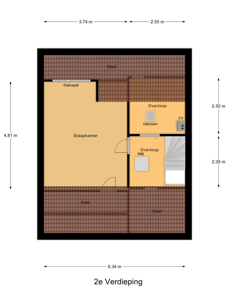 Gouda – Abel Tasmanlaan 50 – Plattegrond 4