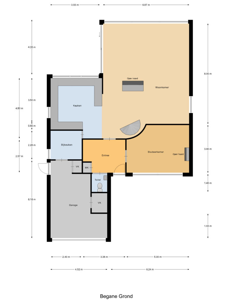Reeuwijk – Kalmoes 12 – Plattegrond 3