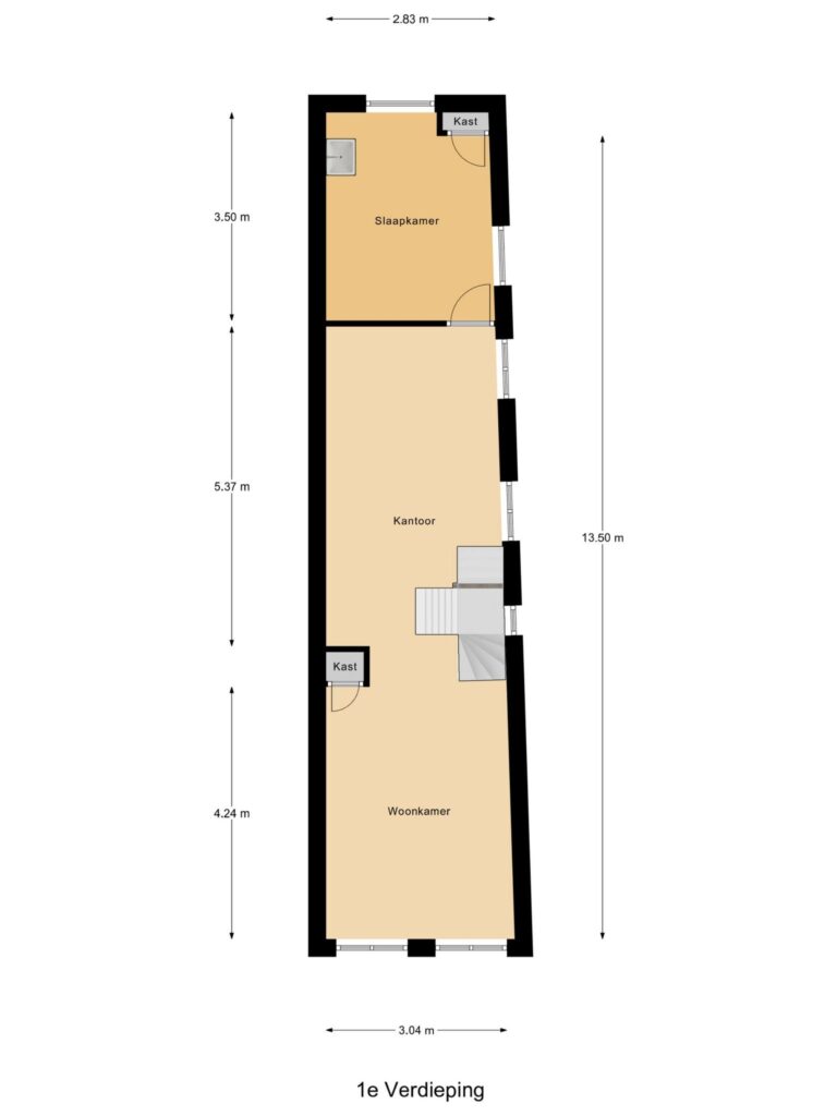 Gouda – Kuiperstraat 35 – Plattegrond 4