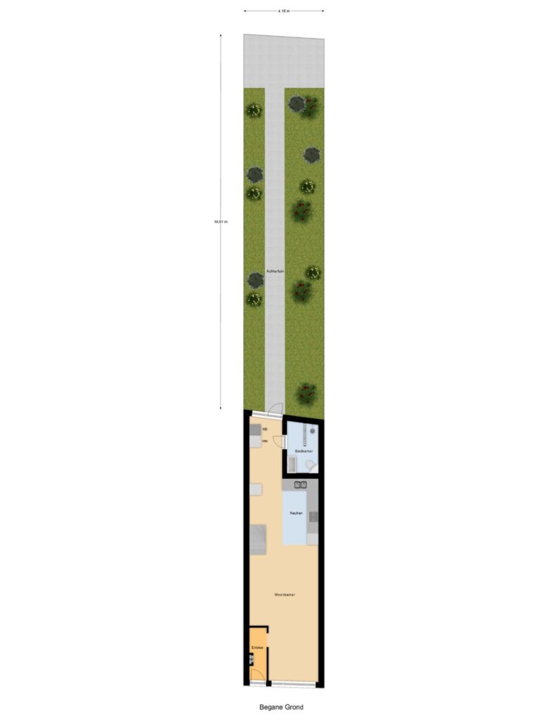 Gouda – Derde kade 46 – Plattegrond 2
