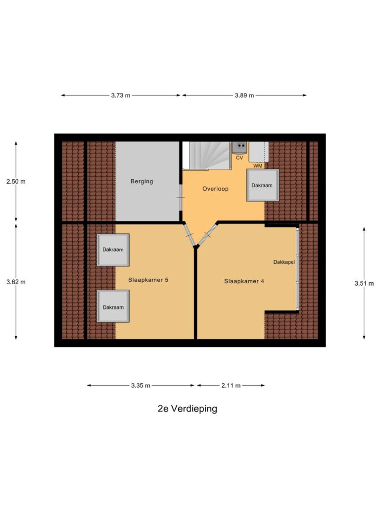 Reeuwijk – Rozetuin 11 – Plattegrond 4