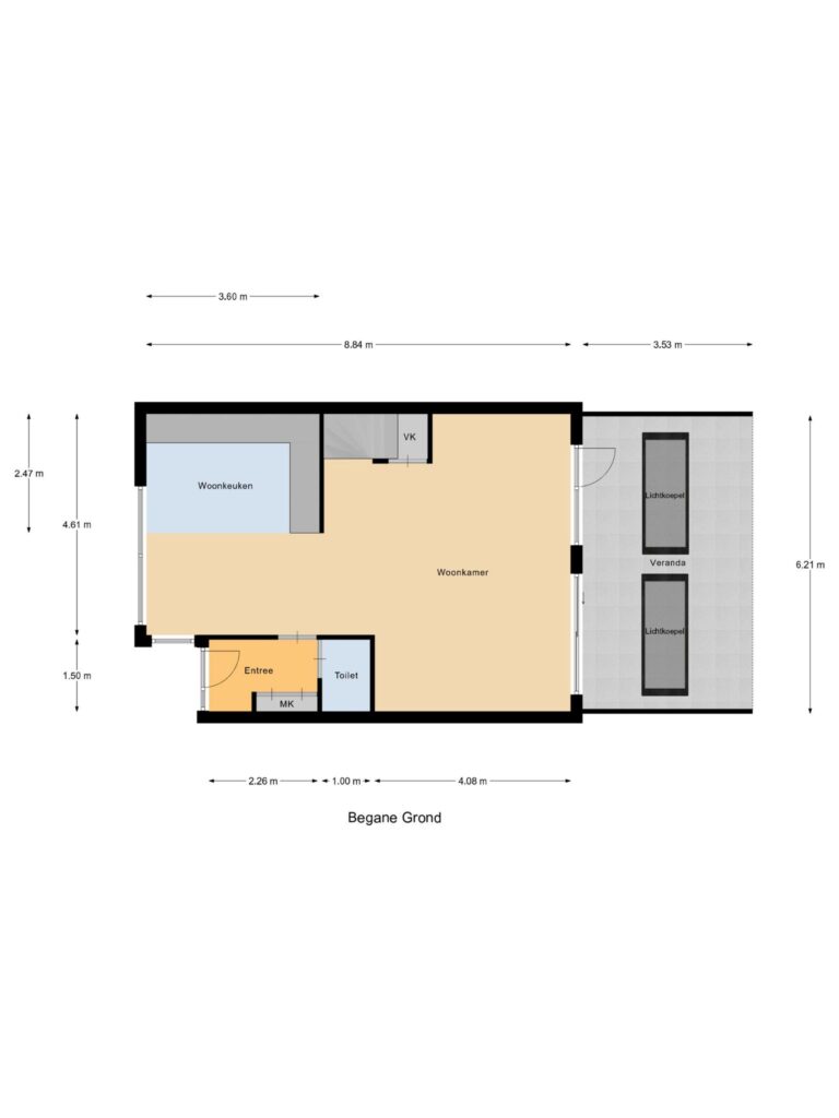 Reeuwijk – Rozetuin 11 – Plattegrond 2