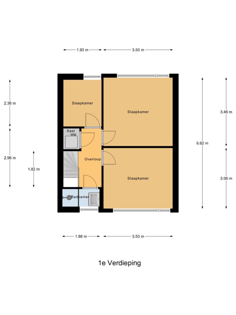Alphen aan den Rijn – Barentszstraat 35 – Plattegrond 4