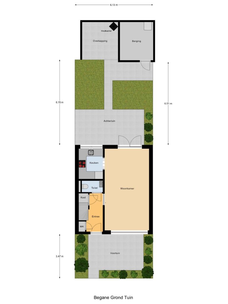 Alphen aan den Rijn – Barentszstraat 35 – Plattegrond 3
