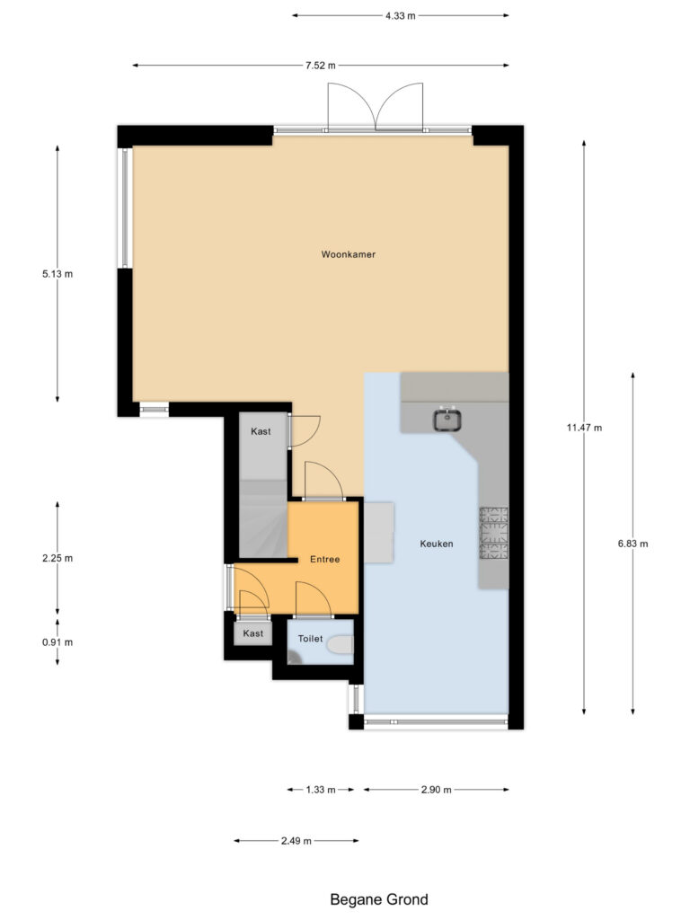 Reeuwijk – Reesveld 1 – Plattegrond 2