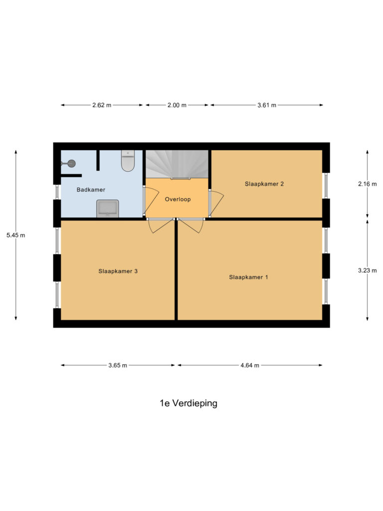 Reeuwijk – Moerweide 7 – Plattegrond 2