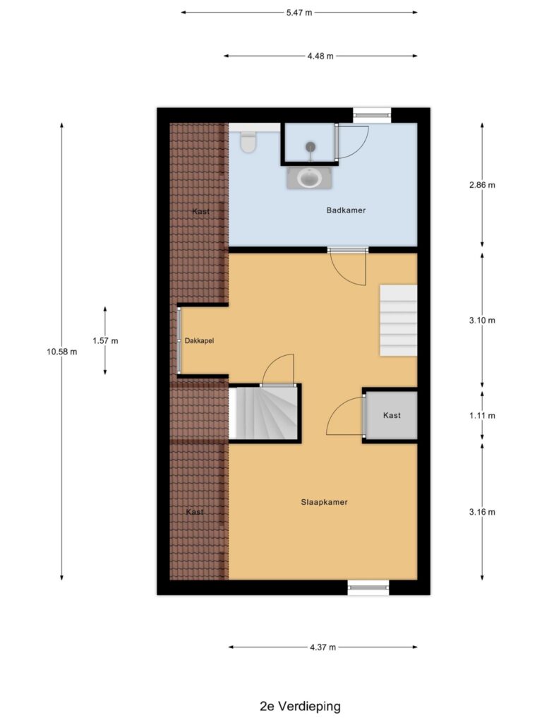 Waddinxveen – Honingbij 47 – Plattegrond 4