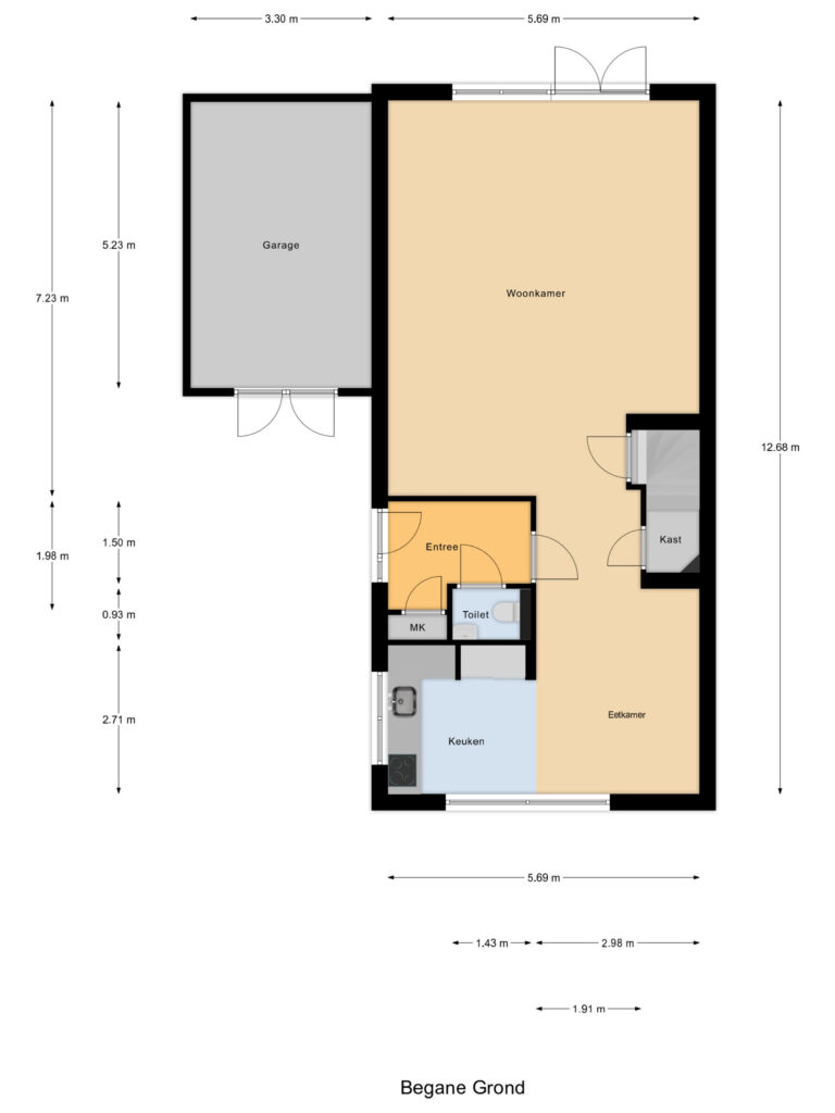 Boskoop – Perengaarde 76 – Plattegrond 3