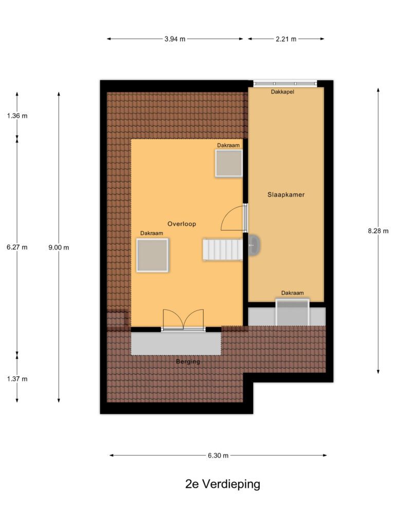 Gouda – Zoutmanstraat 35 – Plattegrond 3