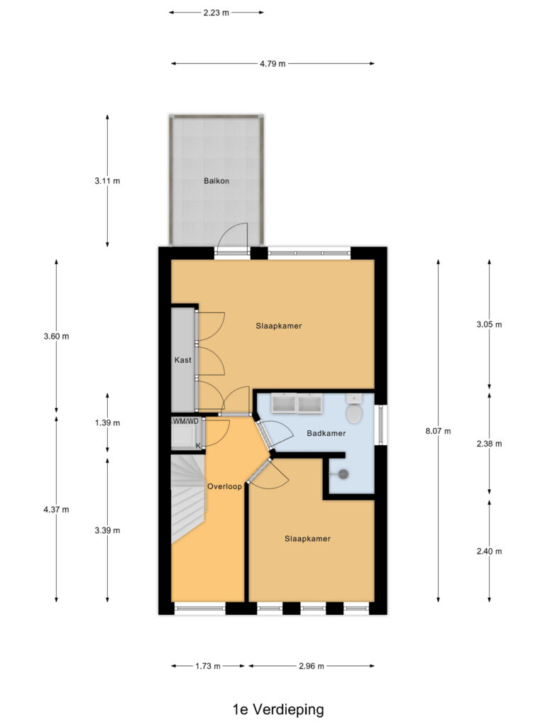 Gouda – Ridder van Catsweg 228 – Plattegrond