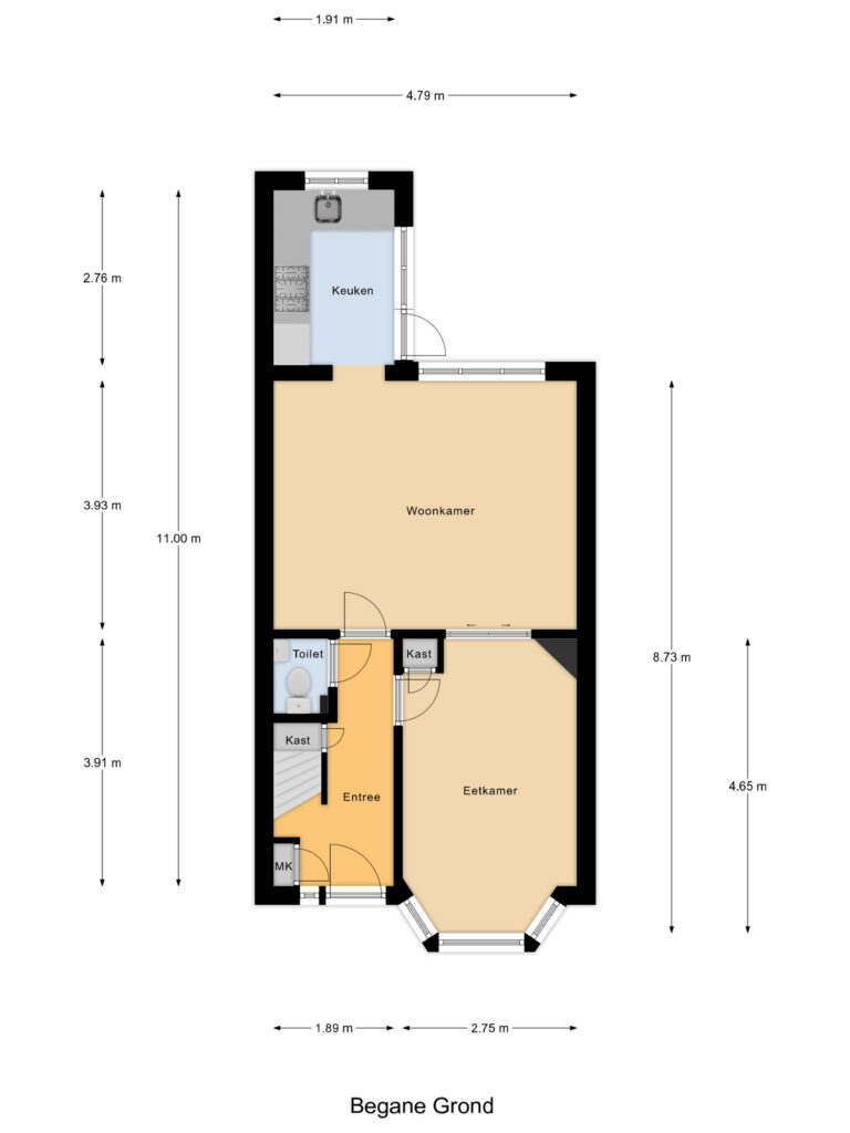 Gouda – Ridder van Catsweg 228 – Plattegrond 2